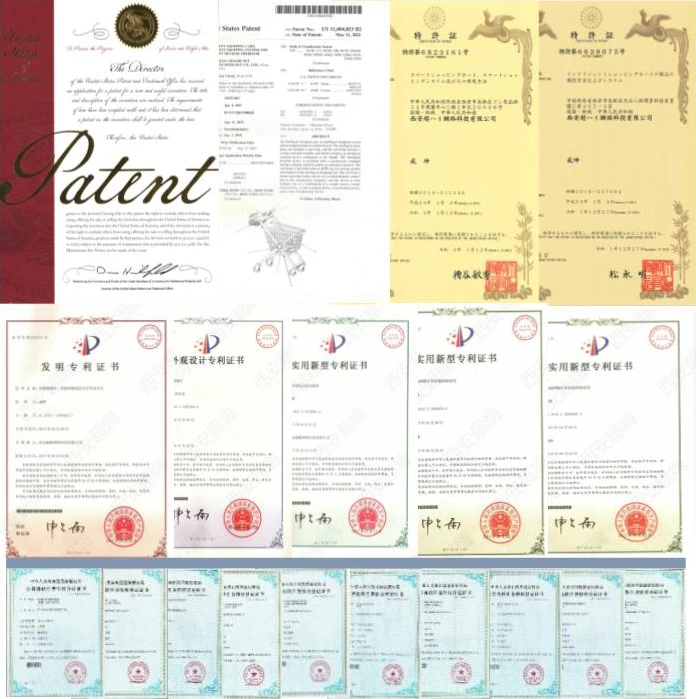 Patents earned by the HiCart Corporation